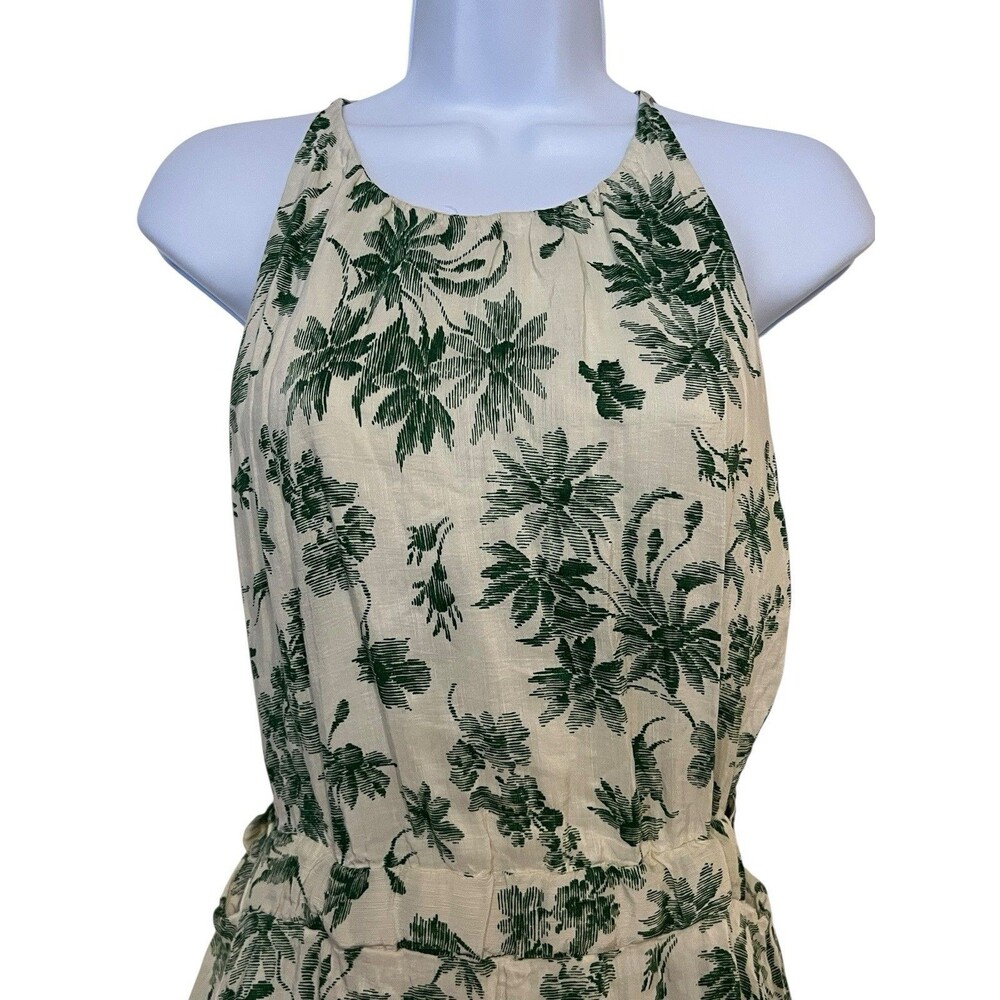 Sandro Annecy linen blend midi dress Size 6 (EU38) - Picture 8 of 16